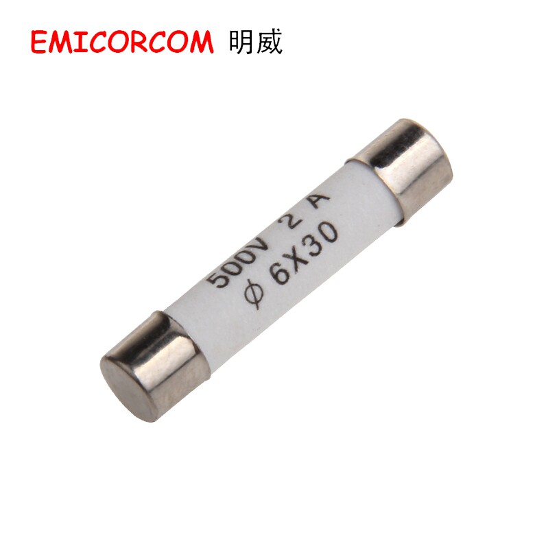 Ceramic tube fuse RO58 1A 500V 6times 30mm R058 6*30mm Ceramic tube fuse