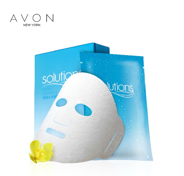 包邮 Avon/雅芳 肌肤管理滢泽水润面膜5片装 保湿