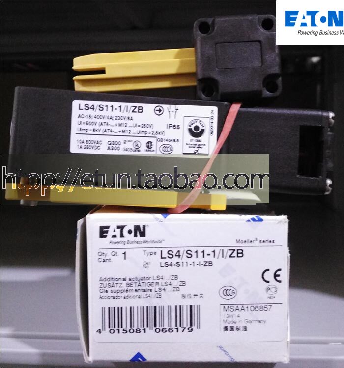 ETN Eaton Muller MOELLER Limit Switch Circuit Breaker LS4 S11-1 I ZB
