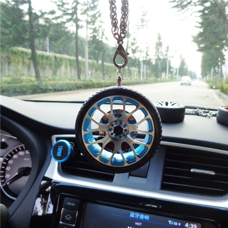 Car pendant in car hanging ornament rear mirror suspended hanging decoration on-board creative upscale swing piece decoration car supplies