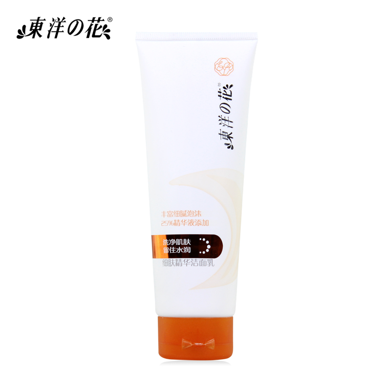 东洋之花 细肤精华洁面乳110g
