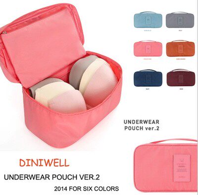 Travel Supplies Multifunction Internal Clothing Pants Containing Box Wash-Up Makeup Bag Bra Socks Finishing Bag Containing Bag