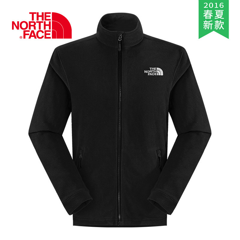 【2016春夏新款】THE NORTH FACE/北面 男款轻便保暖抓绒夹克CTY7