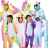 Tianma Unicorn Cartoon Animal Siamese Pyjama Nam Dinosaur Cat Nữ Panda Cặp đôi Bò sữa Pikachu Mùa đông đồ lót đẹp