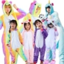 Tianma Unicorn Cartoon Animal Siamese Pyjama Nam Dinosaur Cat Nữ Panda Cặp đôi Bò sữa Pikachu Mùa đông đồ lót đẹp
