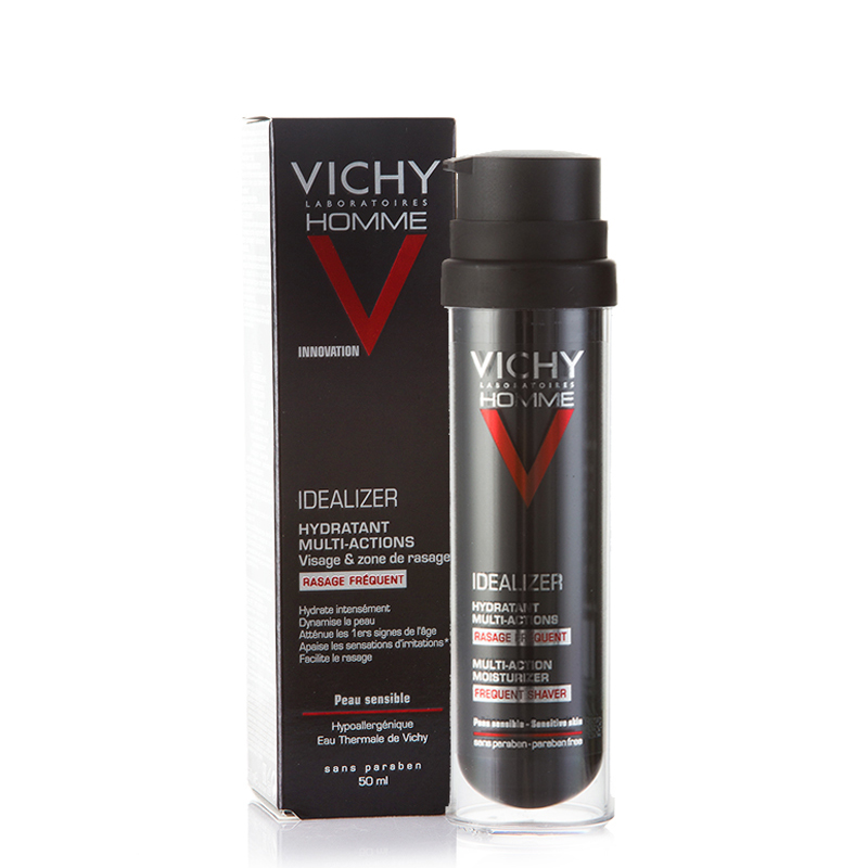 Vichy/薇姿男士多效焕肤保湿露50ml 秋冬清爽控油保湿滋润乳液