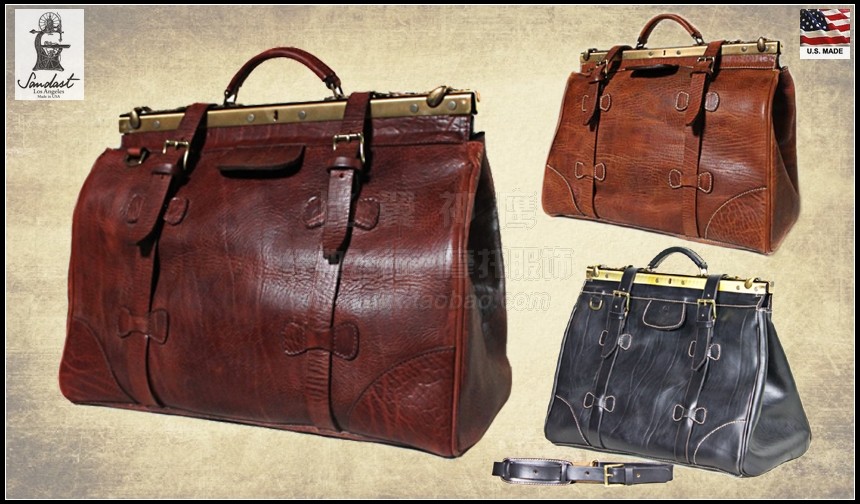 Sandast Chinese General American Handmade Horween Clint Classic Renaissance Large Travel Pack