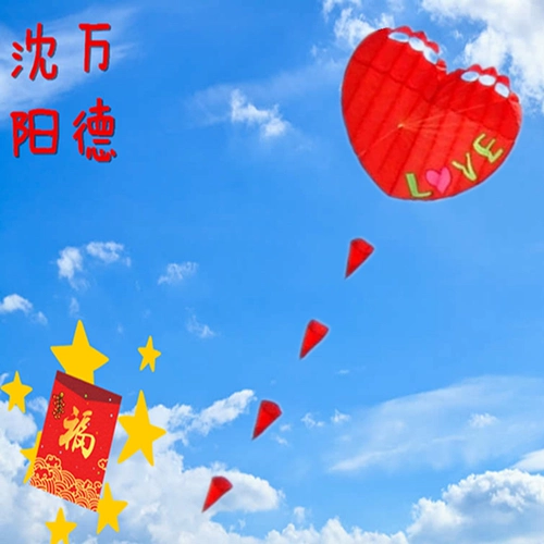 Подлинное Sky Emmriers Software Software Red Heart Software Kite Love Software Software Gift День святого Валентина