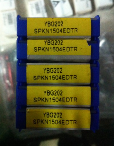 Zhuzhou Diamond Card YBG202 SPKN1504EDTR SPKN1504EDTR Cutting Tool Quality Assurance