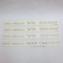 Applicable Cheetah V31V32V33 black King Kong rear fender car sticker rear side mark Wonder Soldier V63000 fender mark
