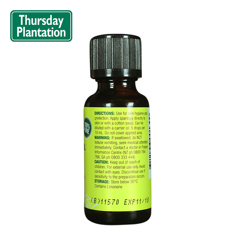 Thursday plantation茶树精油缓解轻微割伤烫伤擦伤痘痘和叮咬伤