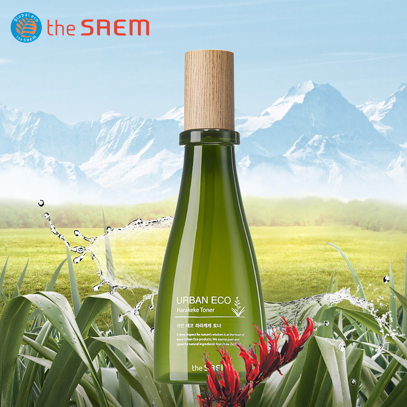 the SAEM/得鲜亚麻保湿凝露女补水爽肤水化妆水保湿柔肤水韩国