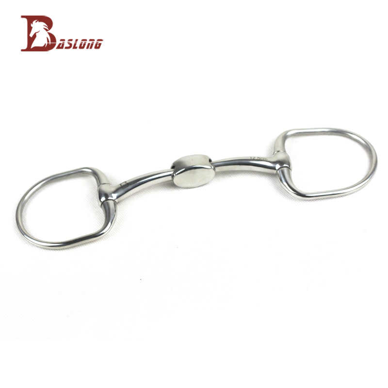 Equestrian horse mouth armature horse chew Stainless steel left and right synchronous coordination eight-foot dragon harness