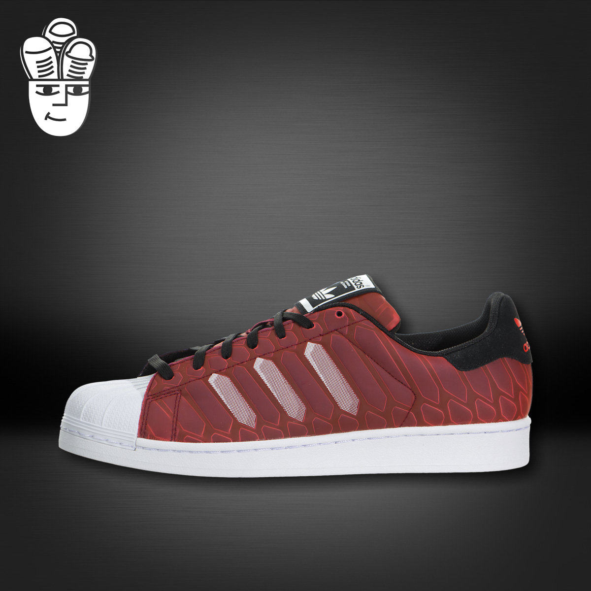Adidas Superstar CTXM 阿迪达斯 三叶草 男子3M反光休闲鞋 板鞋