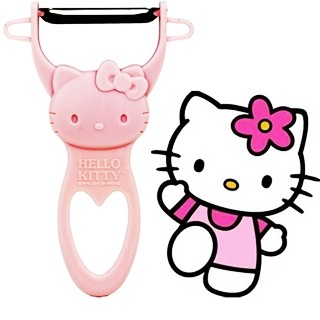 (JAPAN HELLO KITTY) Classic version of paring knife x3 in-Taobao