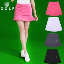 Spring and summer golf skirt golf women's overskirt quick-drying stretch slim anti-wear short skirt tennis badminton