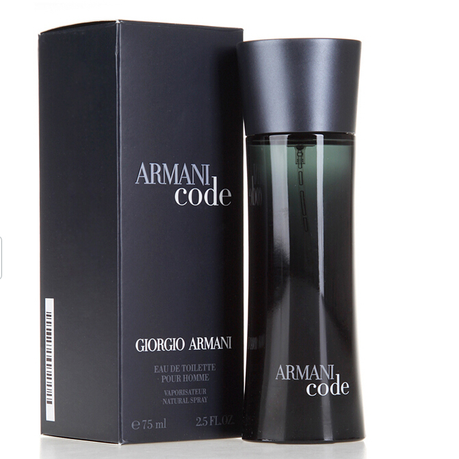 Armani阿玛尼Code黑色印记密码男士淡香水50/75ml