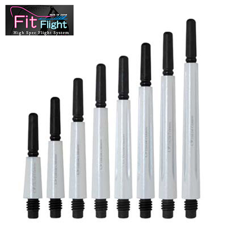 Japan original COSMO FIT SHAFT CARBON series PEARL white carbon fiber dart rod