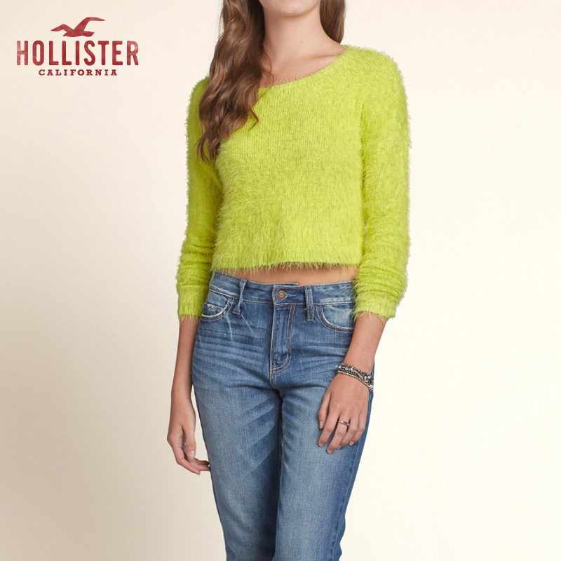 Hollister Imperial Beach 绒毛毛线衫 女 87847