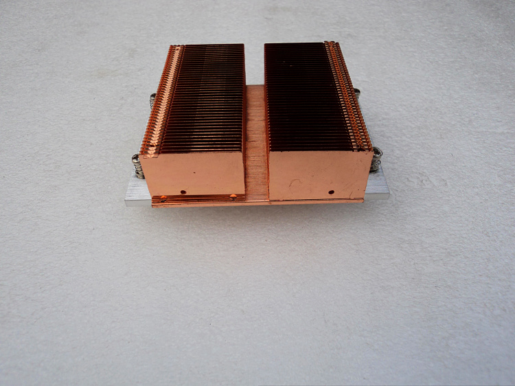 Original fit 1U server 771 Pin passive CPU pure copper radiators cooling R510 R510 G5 G6 G6