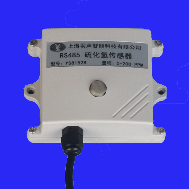RS485 RS485 hydrogen sulfide H2S gas sensor online type air pollution transmitter