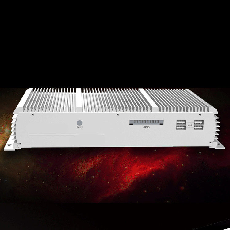 Military quality Industrial computer embedded in computer 6COM port HDMI 2 Gigabit network interface All aluminum shell