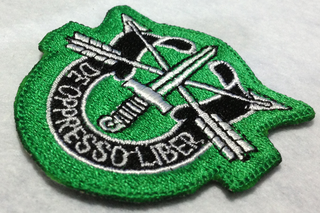 Vietnam War US ARMY Green Berehat Special Forces SF Pocket Chapter