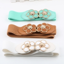 Childrens belt Girls  middle and large childrens long and short clothing belt Elastic fashion wild princess accessories Thin belt