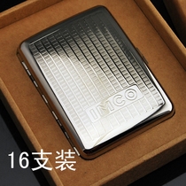 Love Cool IMCO Austria cigarette box ultra-thin 16 clothes for mens cigarette personality Creative automatic metal pure copper cigarette case
