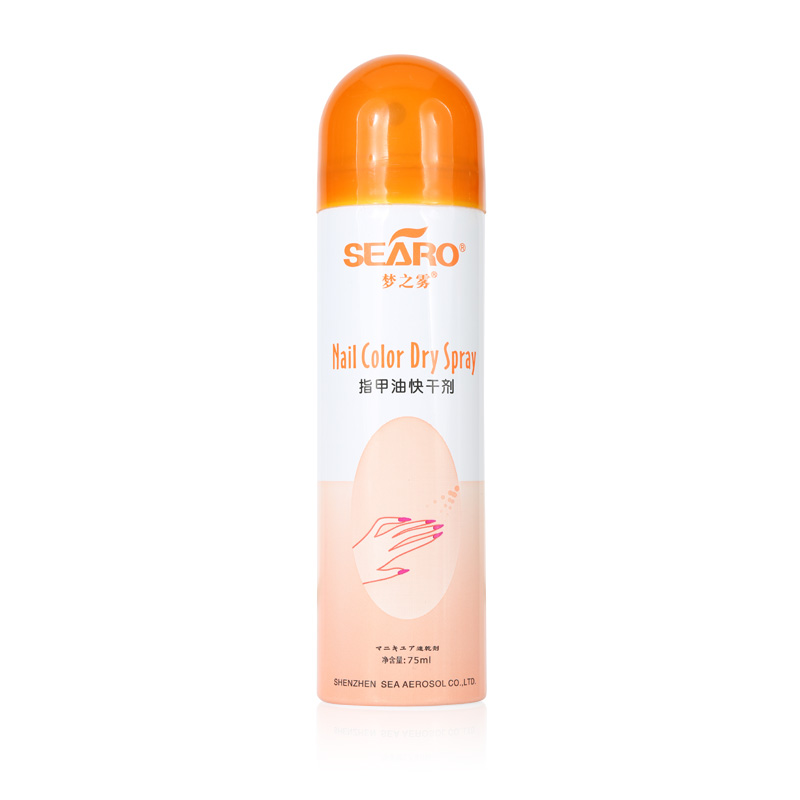 lilyangel指甲油快干剂 指甲油快干喷雾 美甲用品护色增亮  75mL