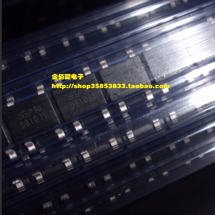 Bridge bridge stack DB107S DB107 patch SOP-4 foot 1A 1000V brand new original