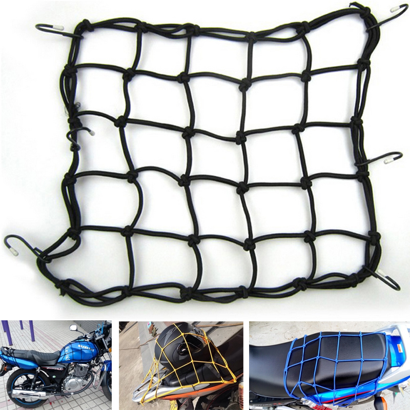 Motorcycle modification accessories Fuel tank net bag luggage net Motorcycle net bag helmet debris net