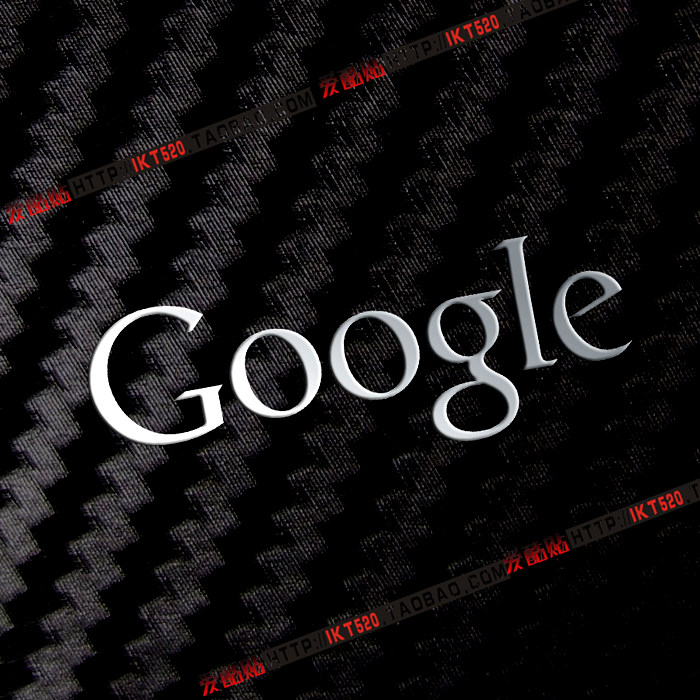 google Mark Metal Sticker Google Logo Metal Sticker Computer DIY Label Mobile Phone Radiation Anti-Wearing