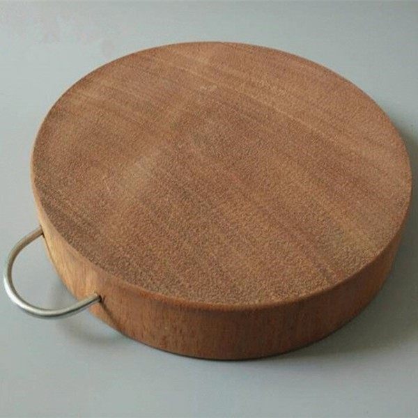 Solid wood cutting board Whole wood iron wood rectangular cutting board thickened large household kitchen durable antibacterial chopping board sticky