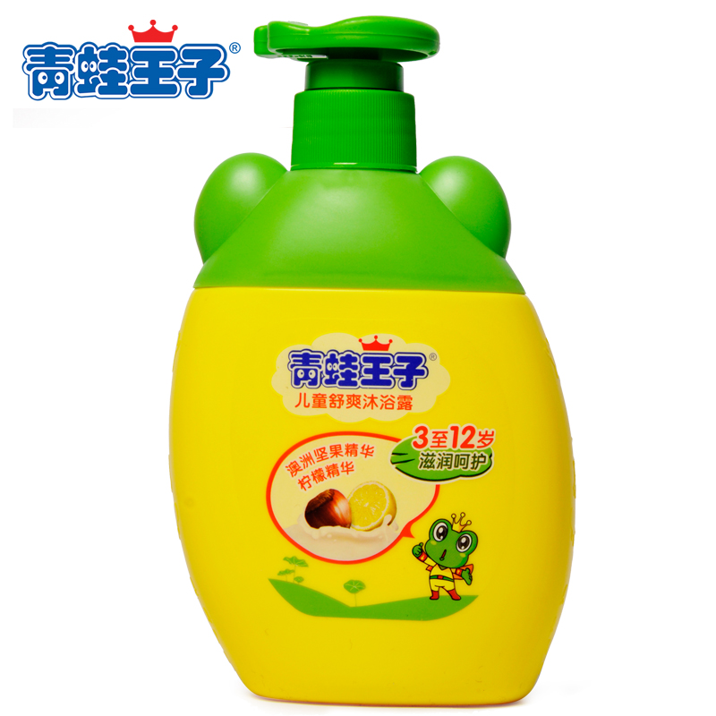 【天猫超市】青蛙王子 儿童舒爽沐浴露360ml 宝宝沐浴乳 柠檬精华