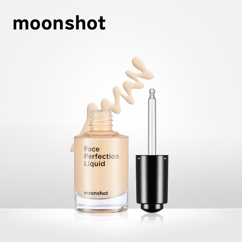 moonshot茉姗修颜粉底液 201  SPF25+ PA++