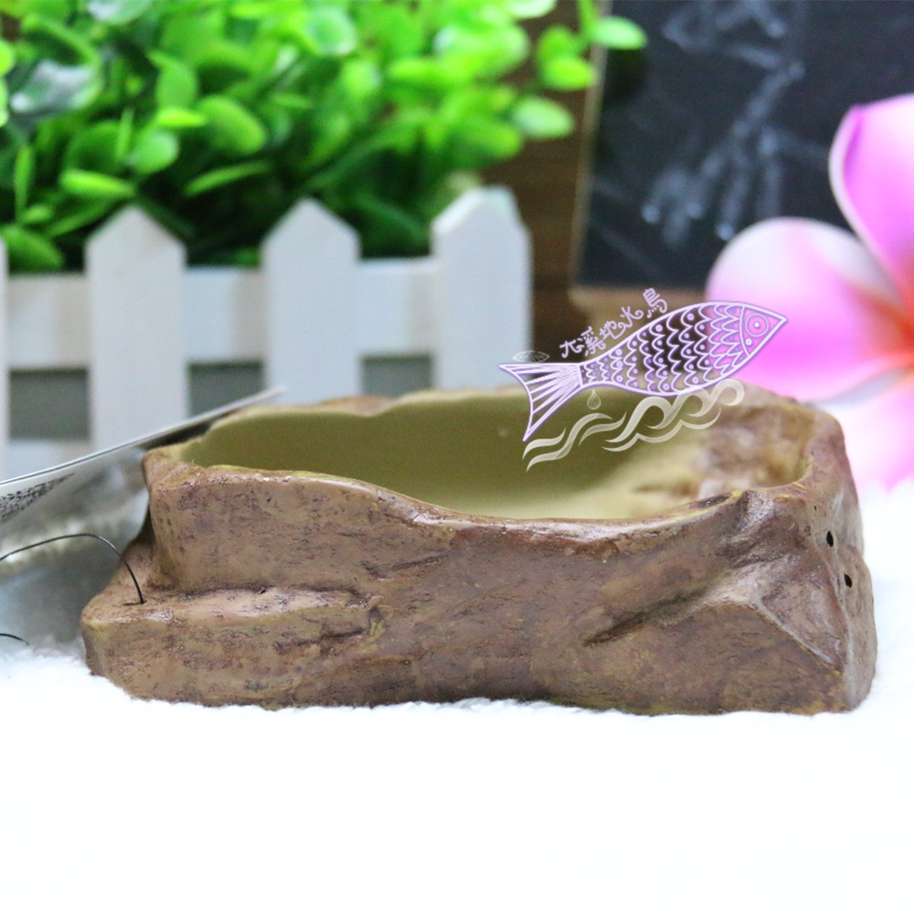 HAGEN Feeding Basin Reptile Lizard Lizard Patron Corner Frog Chamelized Dragon Mane Lizard Tortoise Lturtle Food Basin Drinking Pan