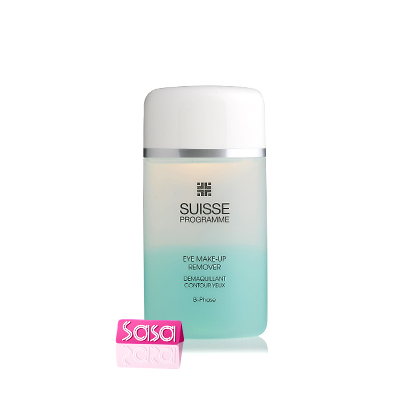 香港莎莎Sasa 瑞士葆丽美眼部卸妆液 温和清爽补水保湿125ml