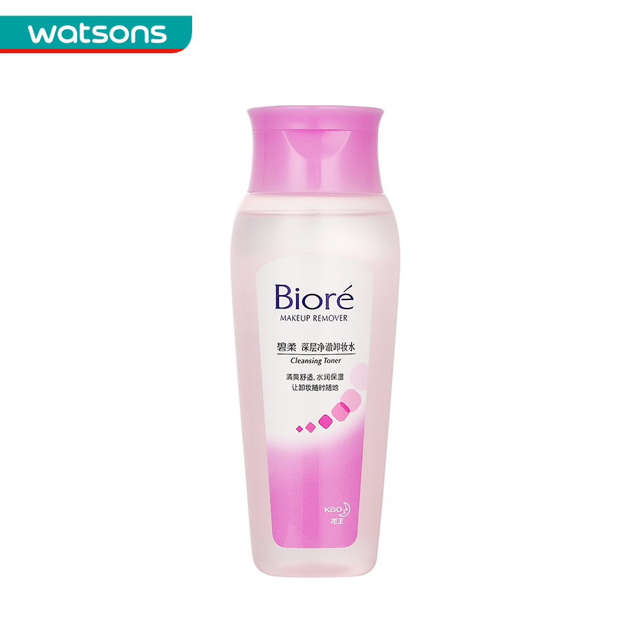 【屈臣氏】Biore碧柔深层净澈卸妆水200ml 卸妆液