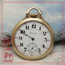 Beautiful American HAMILTON Hamilton Classic Railway Grade 992 Pocket Watch 21 Diamonds 16s 1904
