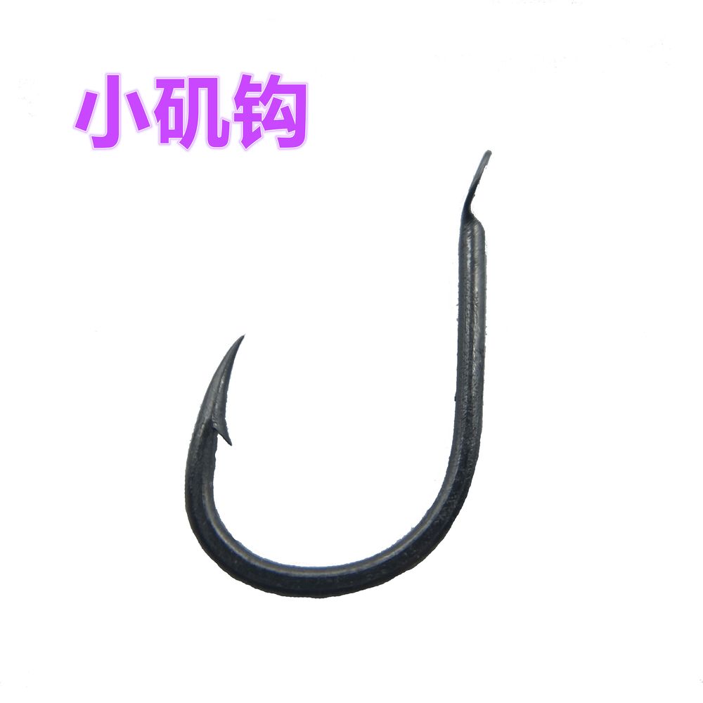 The new 500 Bulk Small Rocky fish hook with barb fishing carp Athletic short handle Japanese small