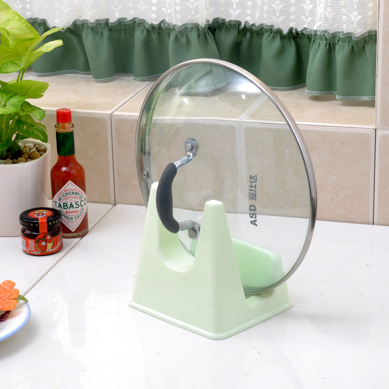 HSBC Credit Canon Pot Lid Rack Kitchenware Kitchen Supplies With Oil Tank Creative Soup Spoon Shovel Rack Chopping Racks