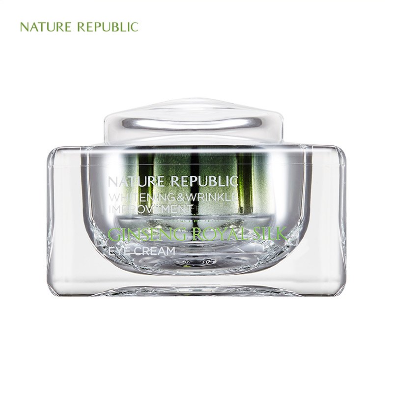 Nature Republic自然共和国人参蜂王浆丝柔眼霜去黑眼圈去眼袋