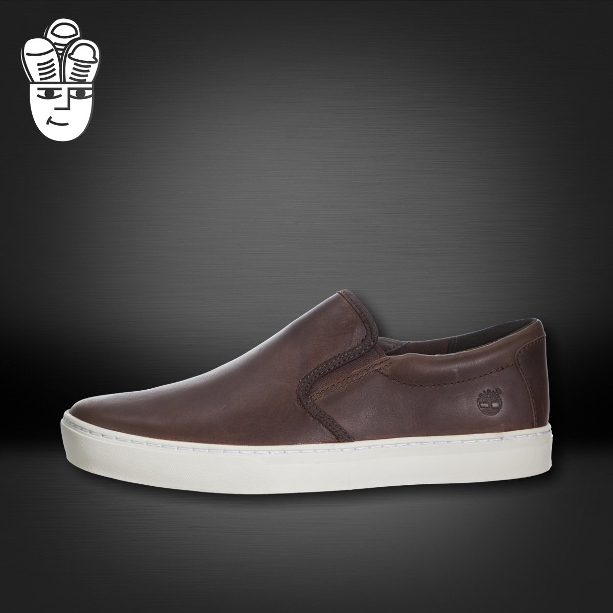 添柏岚Timberland Adventure 2.0 Cupsole Slip-On 男子皮质板鞋