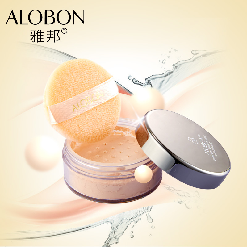 ALOBON/雅邦 轻柔蜜粉 11g 轻盈细密质地 轻透净亮 遮瑕 透明自然