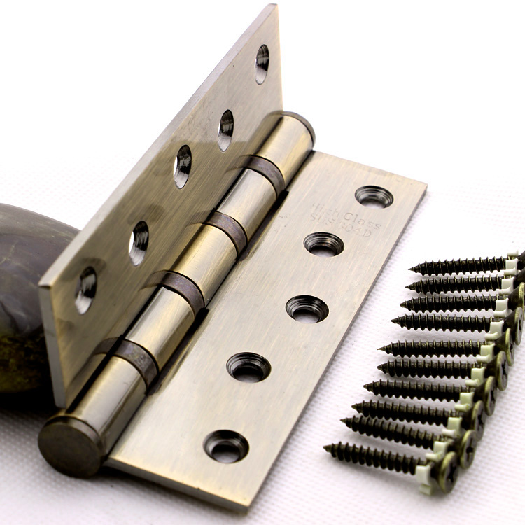 Overweight thickened plantained stainless steel 304 gate villa door door interior door large hinge 5 inch piece price