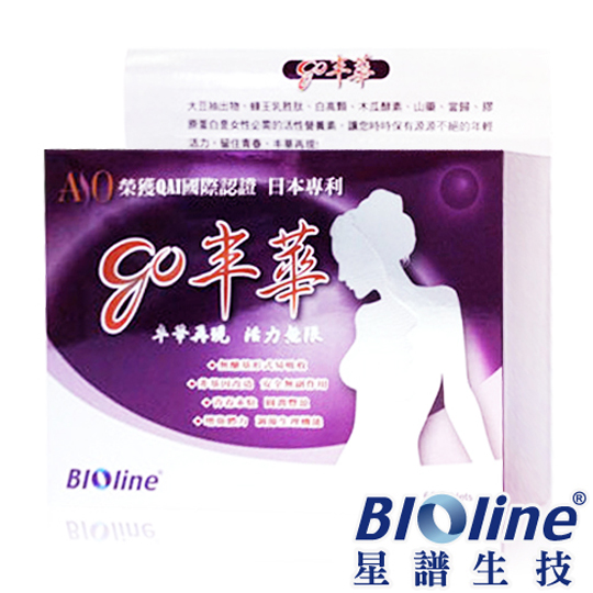 台湾官网直邮进口【BIOline星谱生技】go丰华-丰富女性营养素(60/