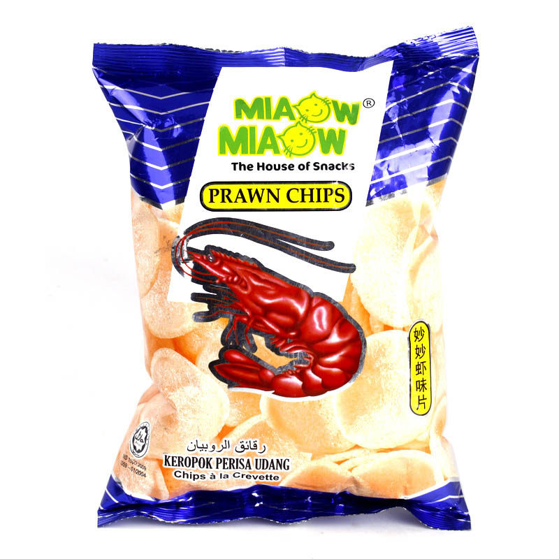 【天猫超市】马来西亚进口零食品  妙妙龙虾脆薯片50g膨化小吃