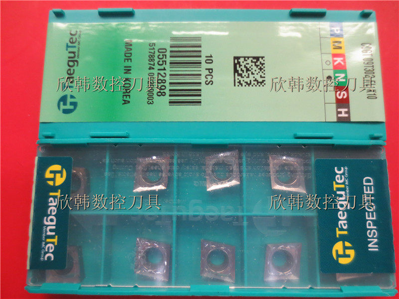 Tefixk Numerical Control Blade CCGT09T302-FL K10 Aluminum