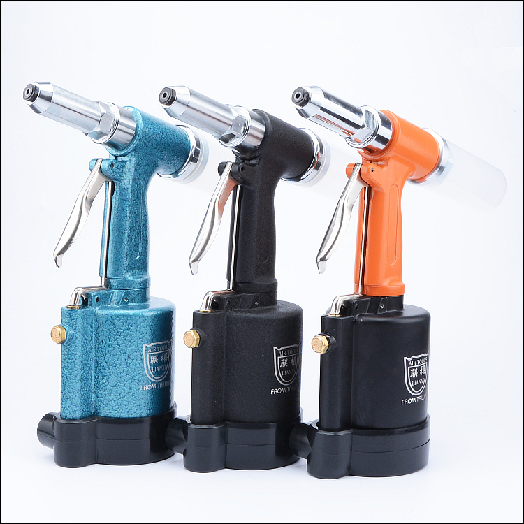 Lianxi Seiko industrial grade three-claw pneumatic nail gun Hydraulic nail pliers Stainless steel core pulling rivet gun